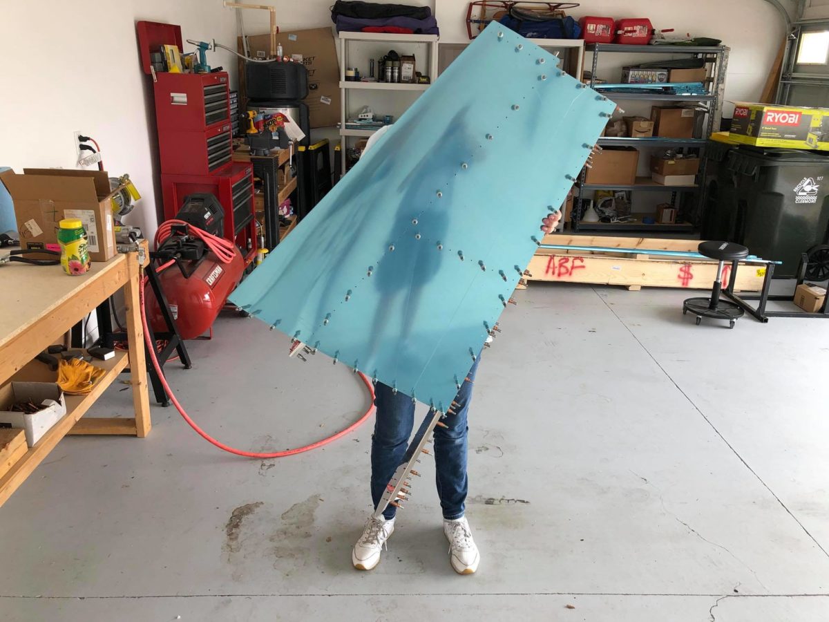 Vertical Stabilizer Progress