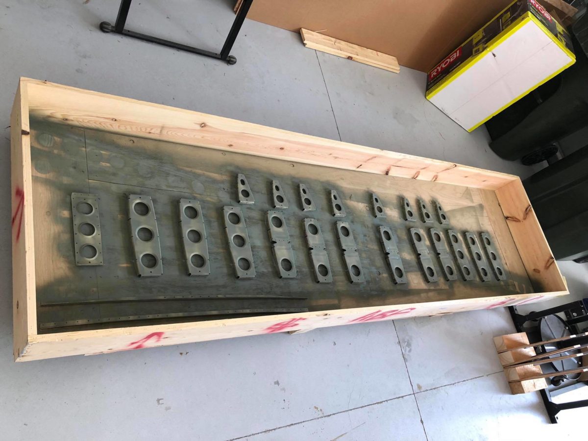 Horizontal Stabilizer Priming