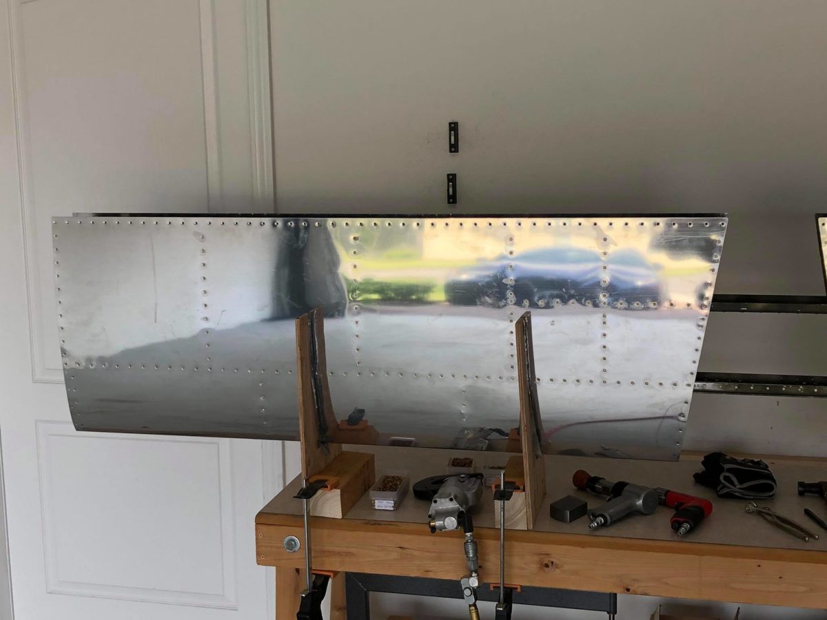 Horizontal Stabilizer Riveting Underway…