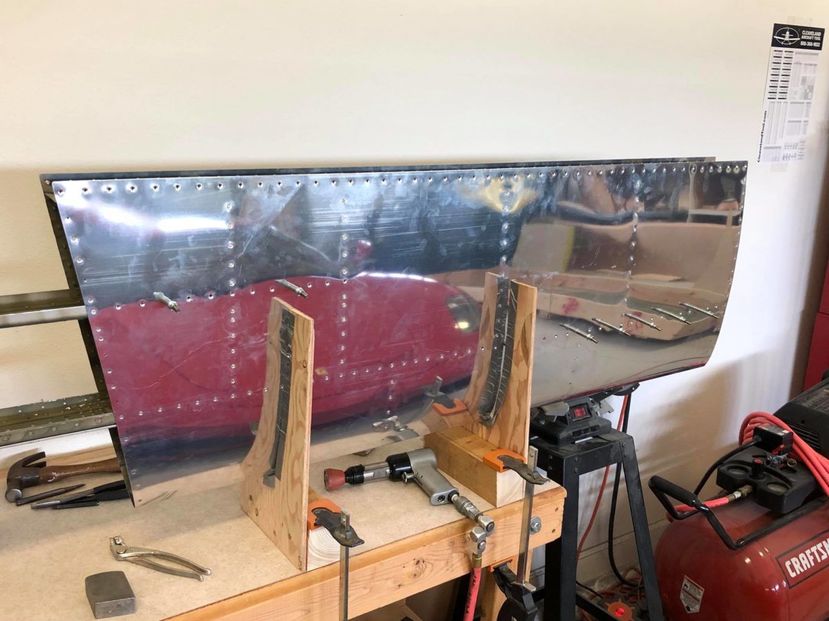 Horizontal Stabilizer Riveting Nearly Done…