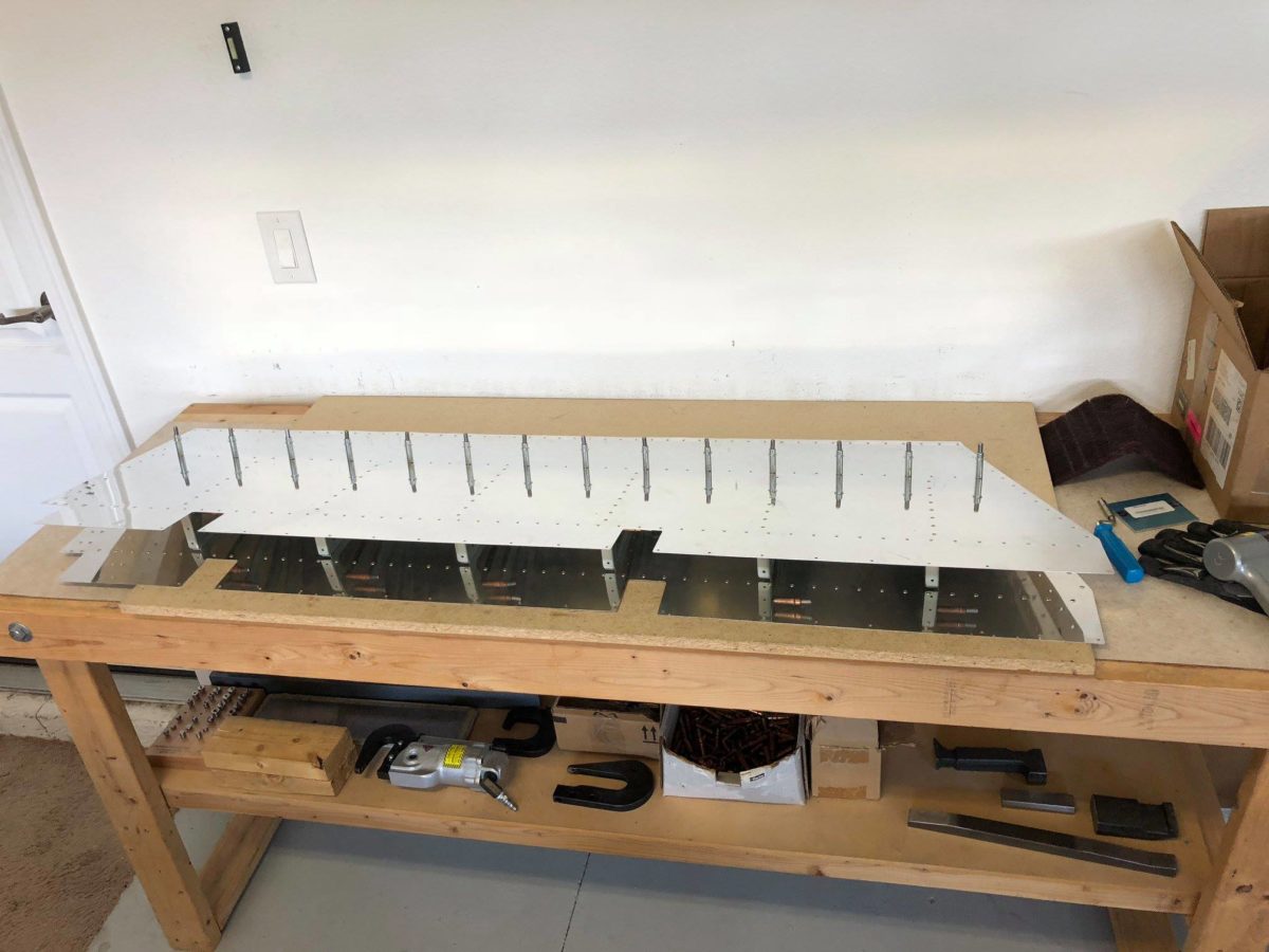 Tailcone progress and elevator construction