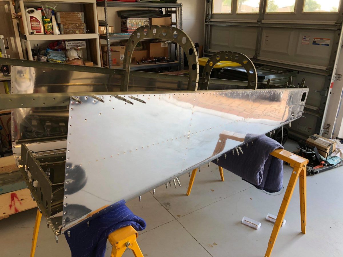 Tailcone and elevator continued…