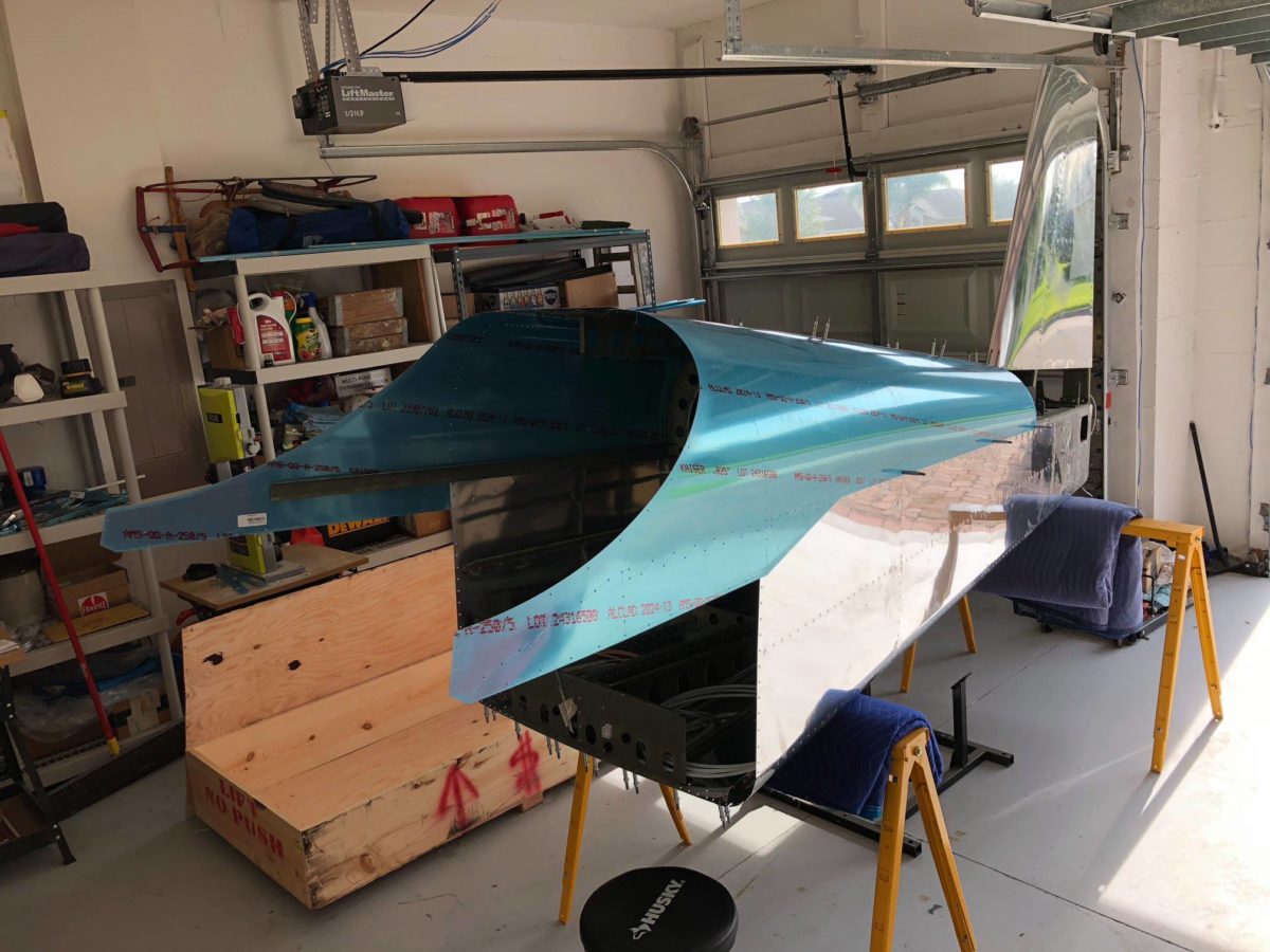 Fuselage tailcone skins