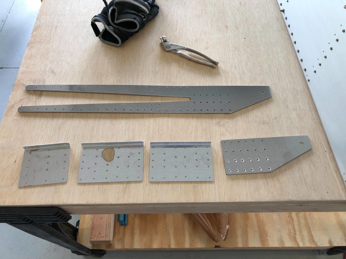 Wings, rear spar continued…