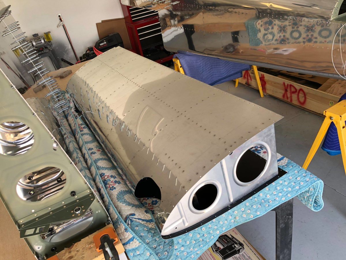 Wings, leading edges progress