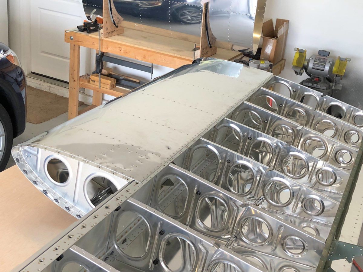 Wings, leading edges assembly