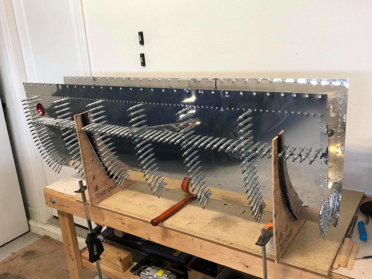 Wings, fuel tanks assembly