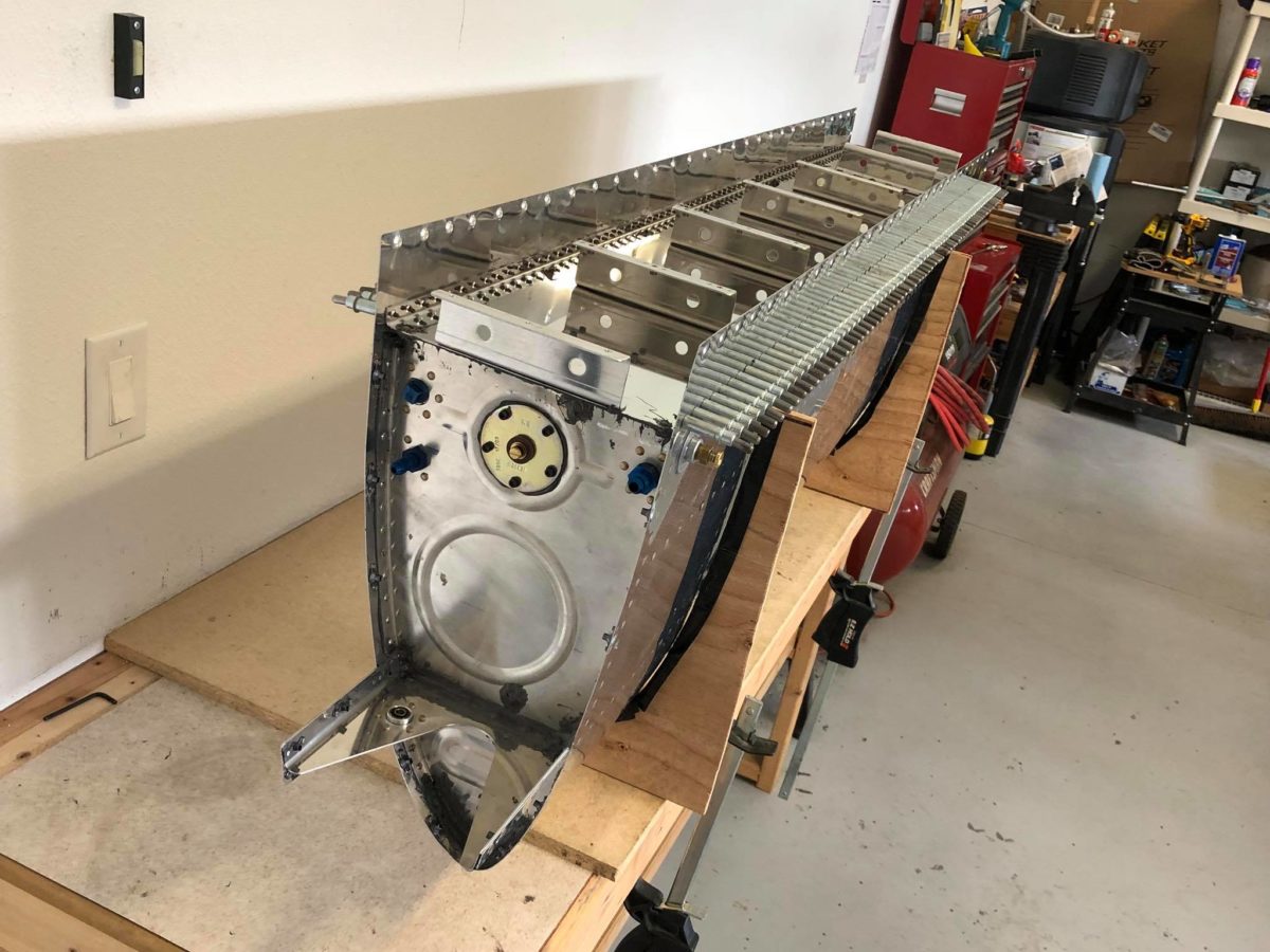 Wings, fuel tanks progress continued…