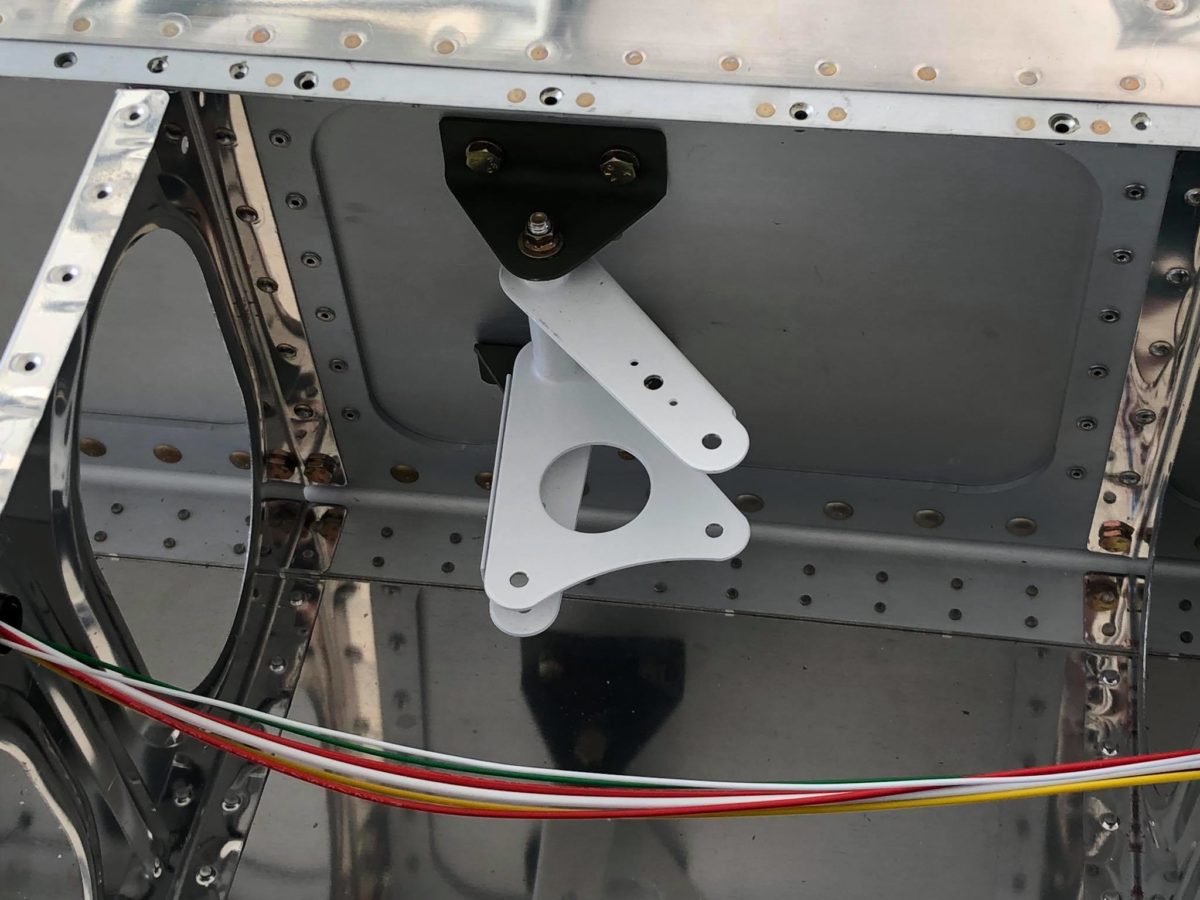 Wings, aileron progress