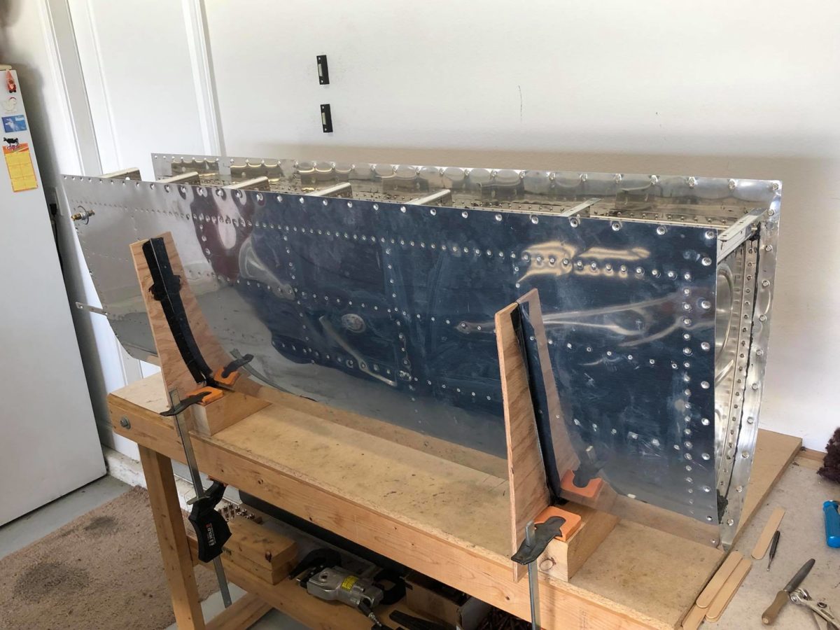 Wings, fuel tanks progress