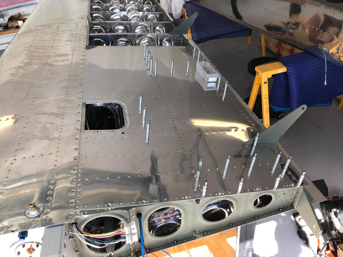 Wings, skins underway