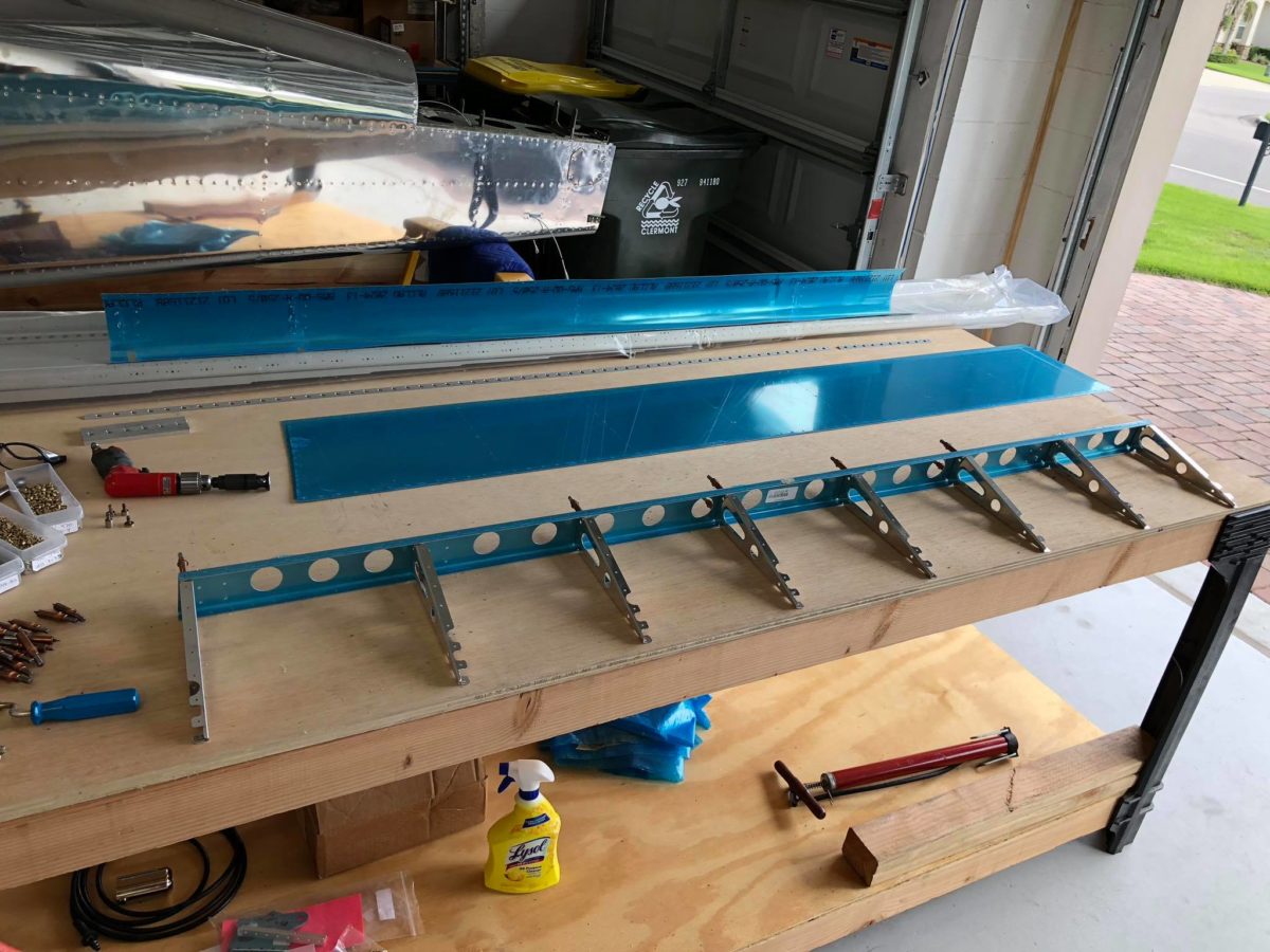 Wings, flaps assembly