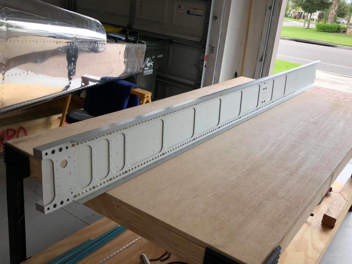 Wings, spars, ailerons