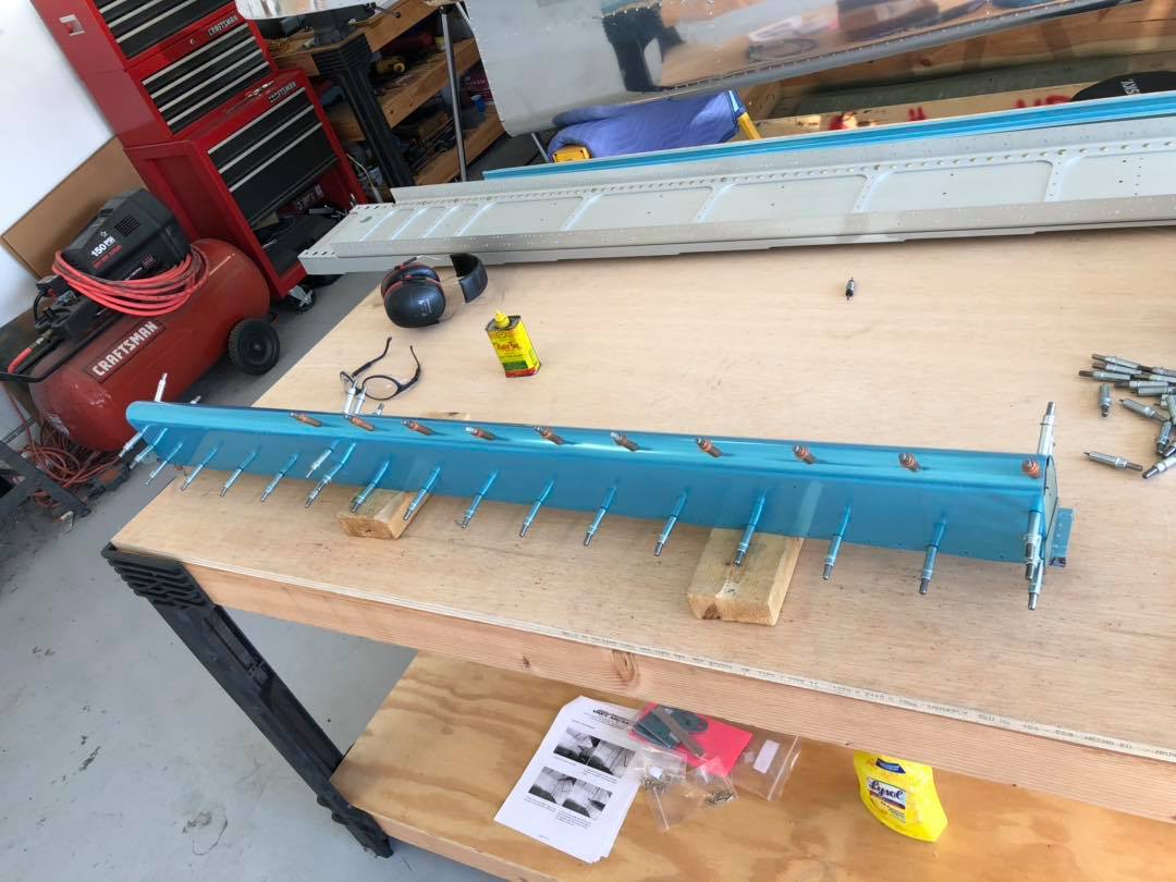 Wings, ailerons continued…