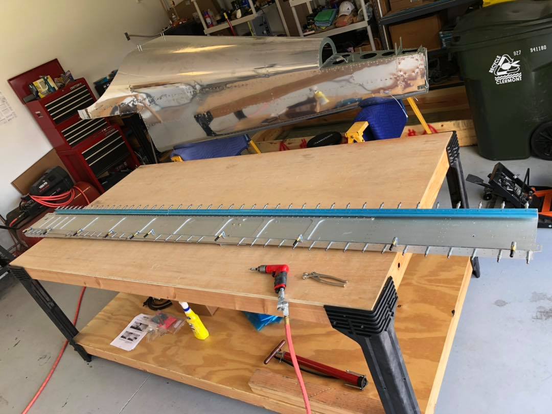 Wings, spar underway