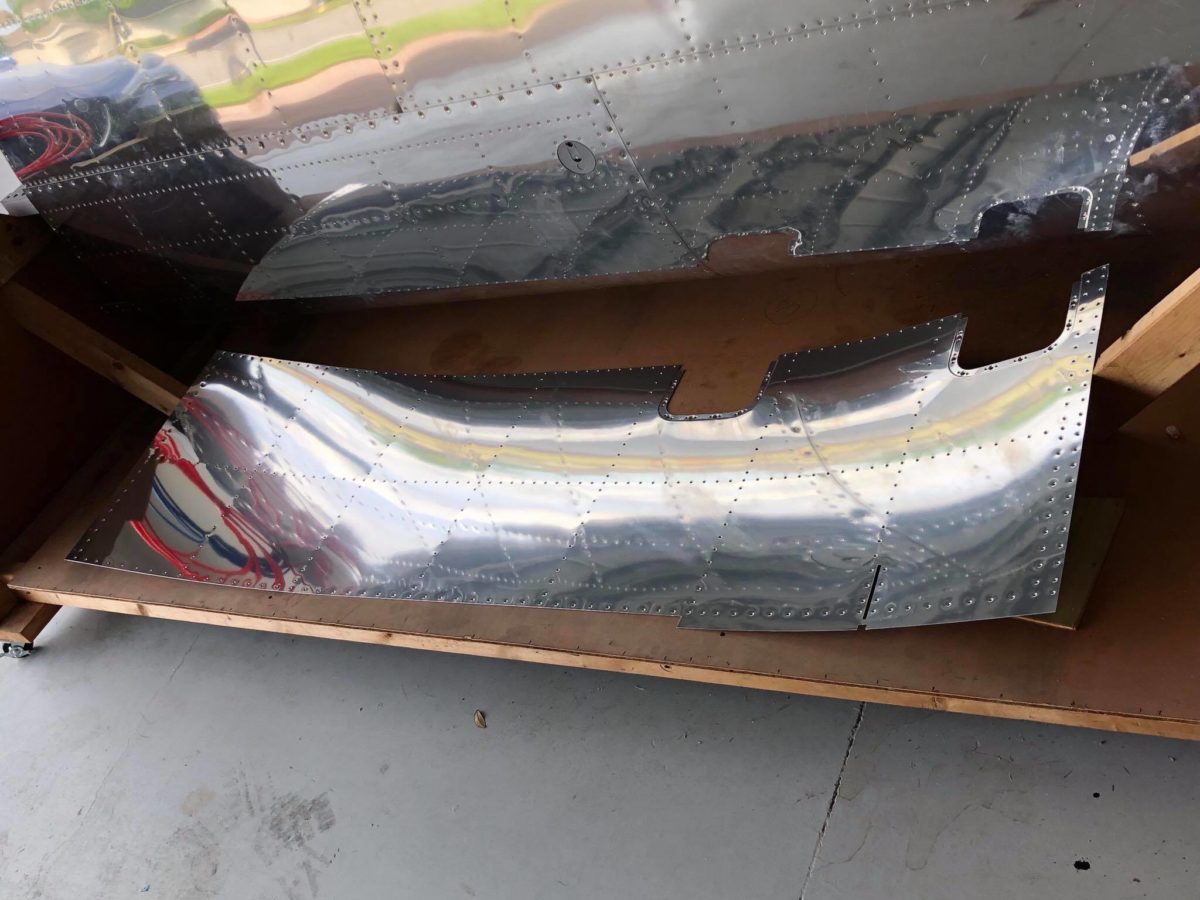 Wings, skins underway