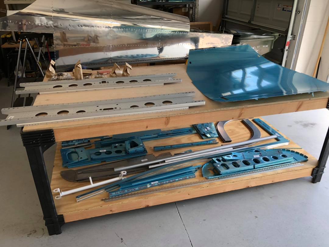 Fuselage underway and aileron mounting