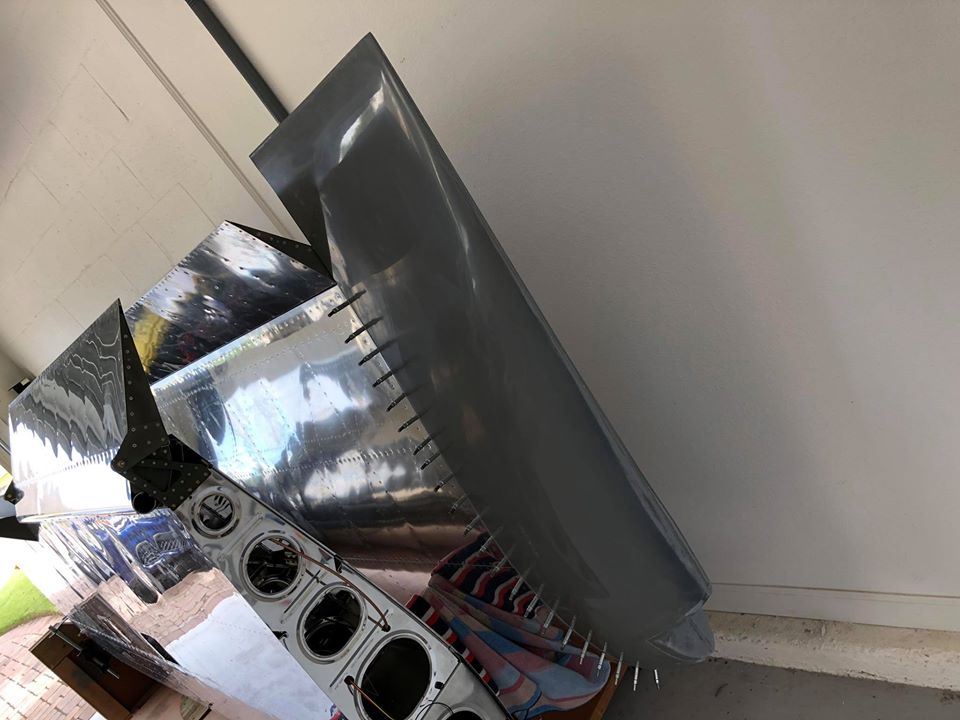 Wings, wingtip progress