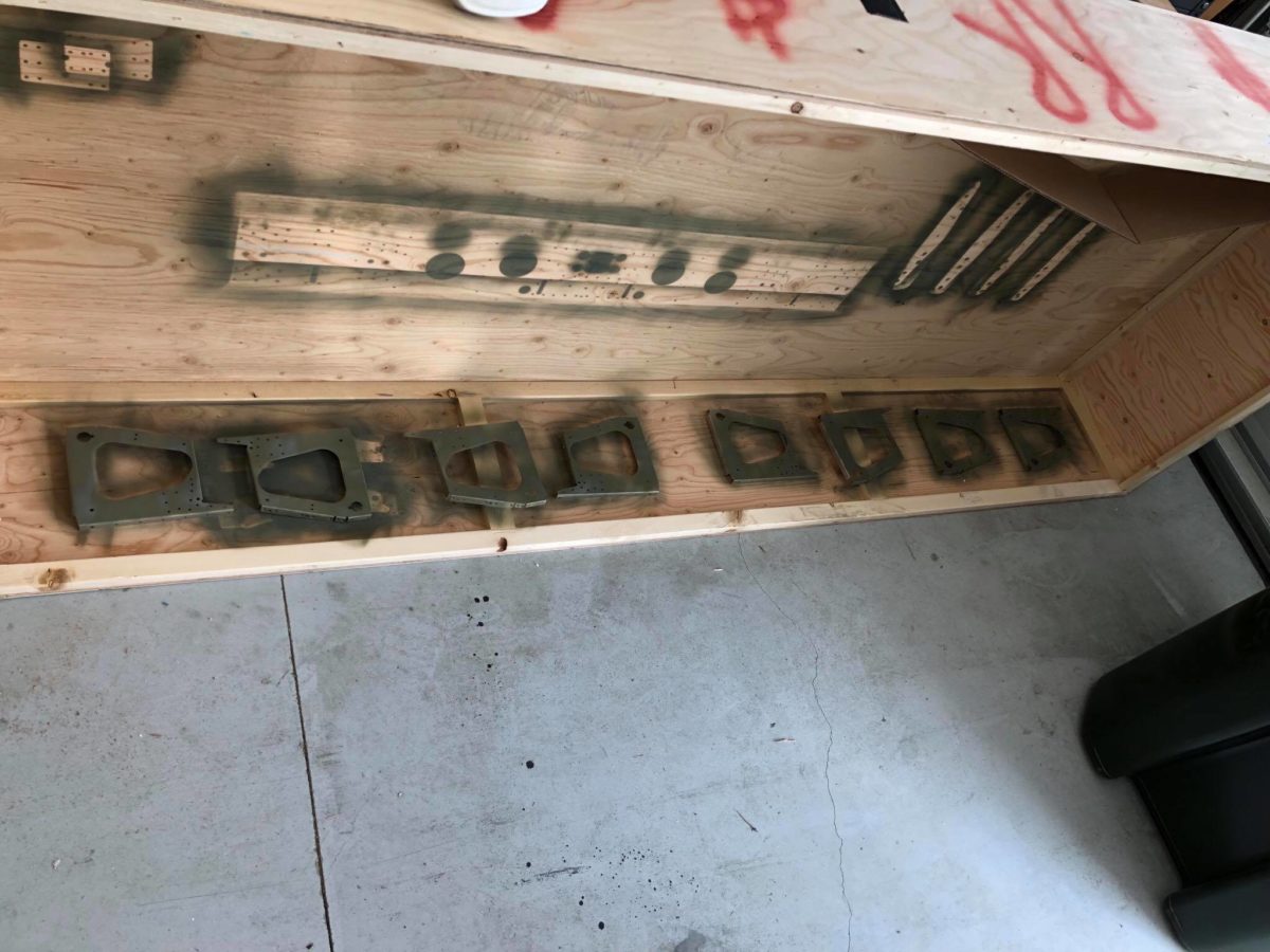 Fuselage construction continued…