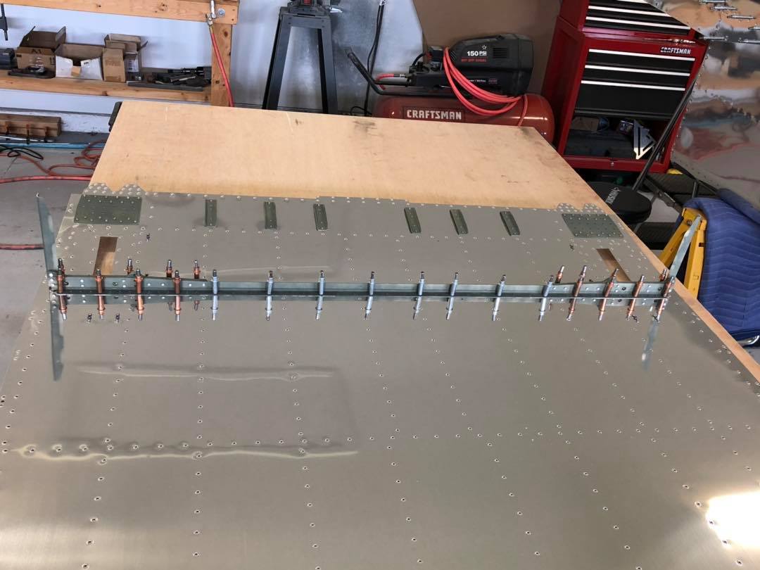 Fuselage, skins buildup