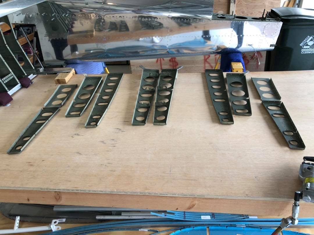 Fuselage, ribs progress