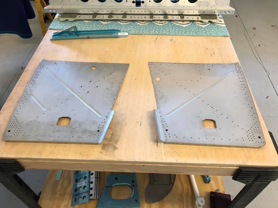 Fuselage, firewall underway