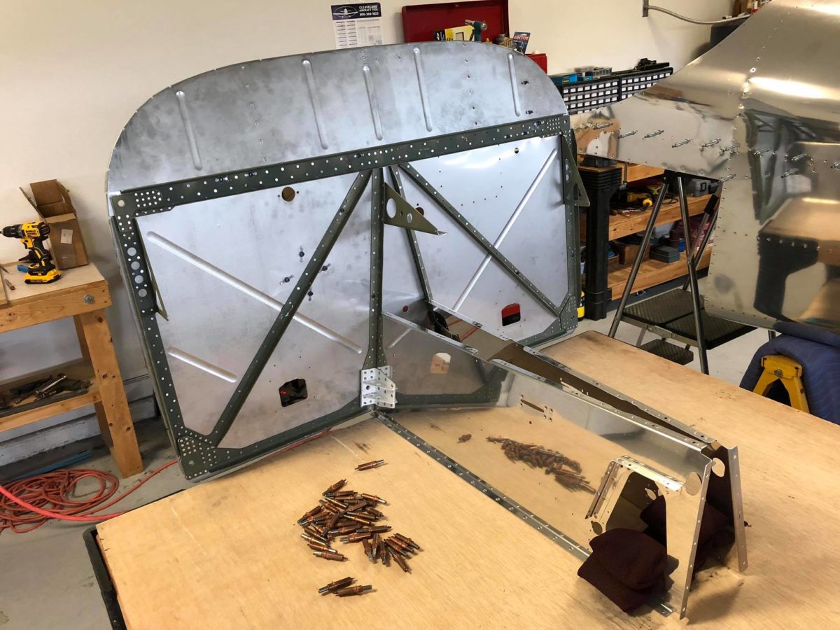 Fuselage, firewall, skins assembly