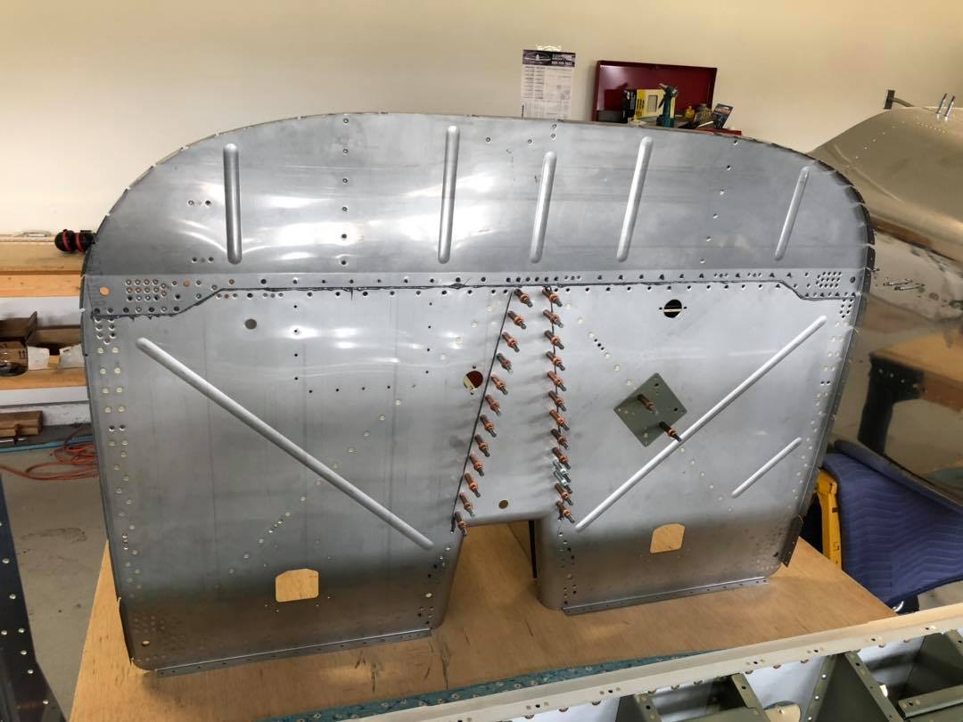Fuselage, firewall, skins continued…