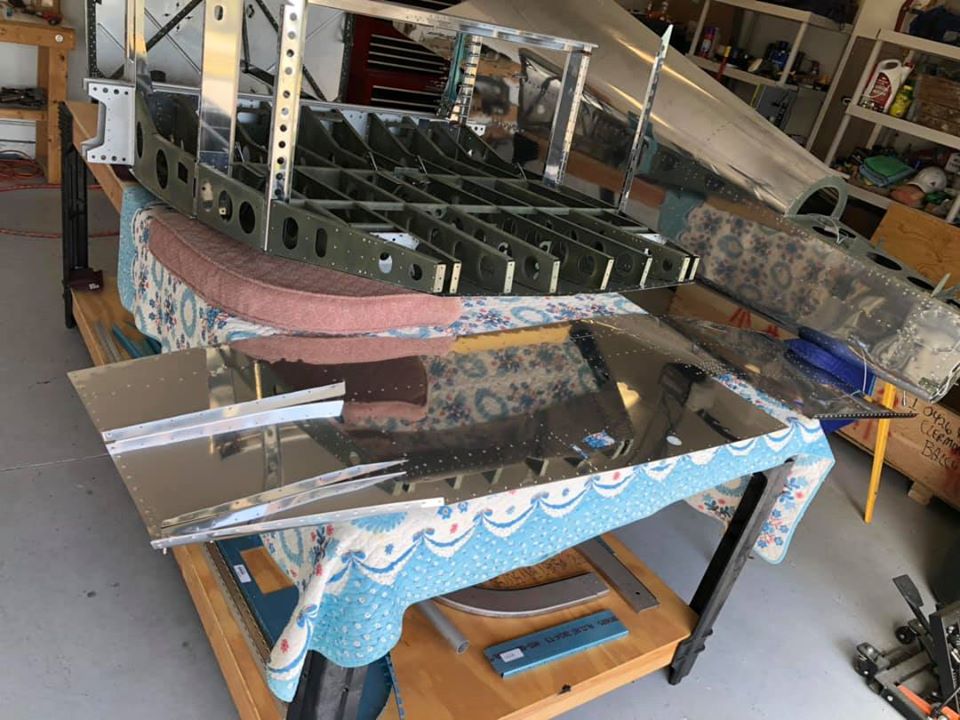 Fuselage, skins assembly