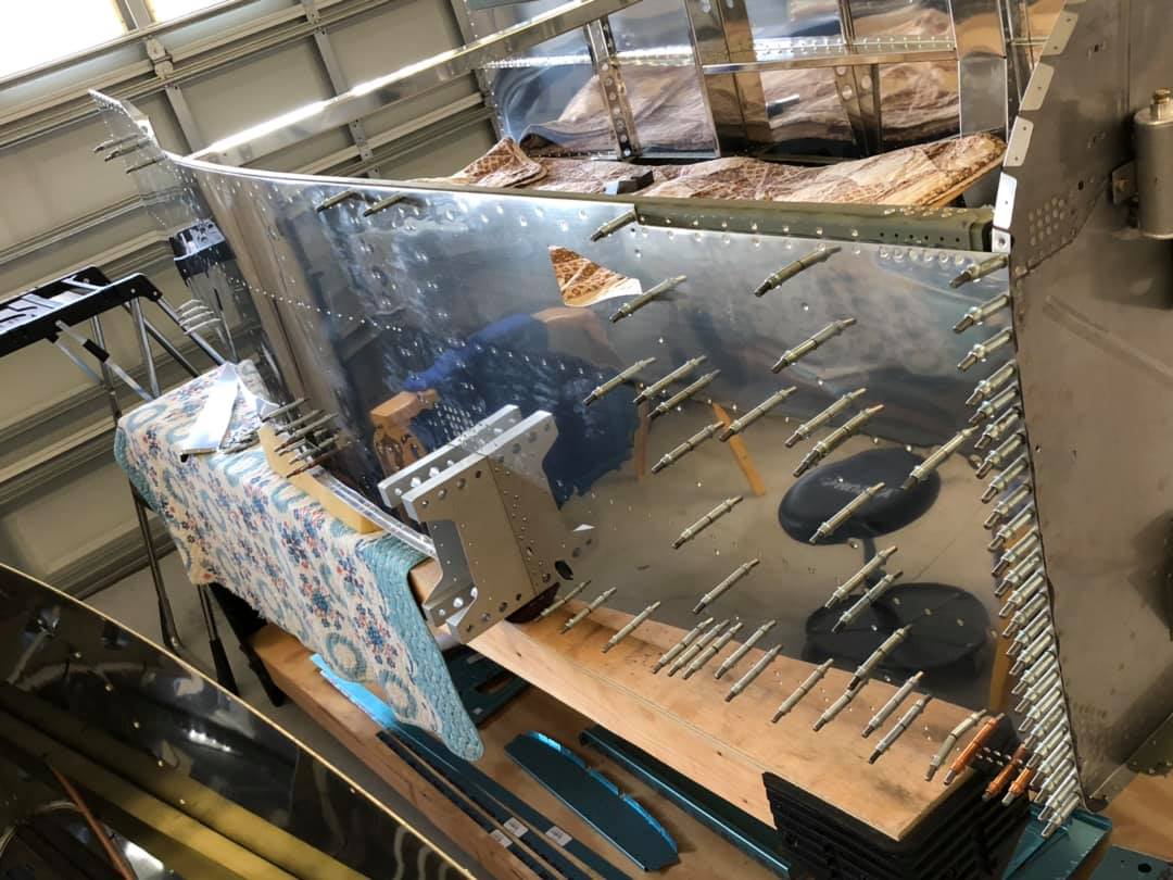 Fuselage skins underway