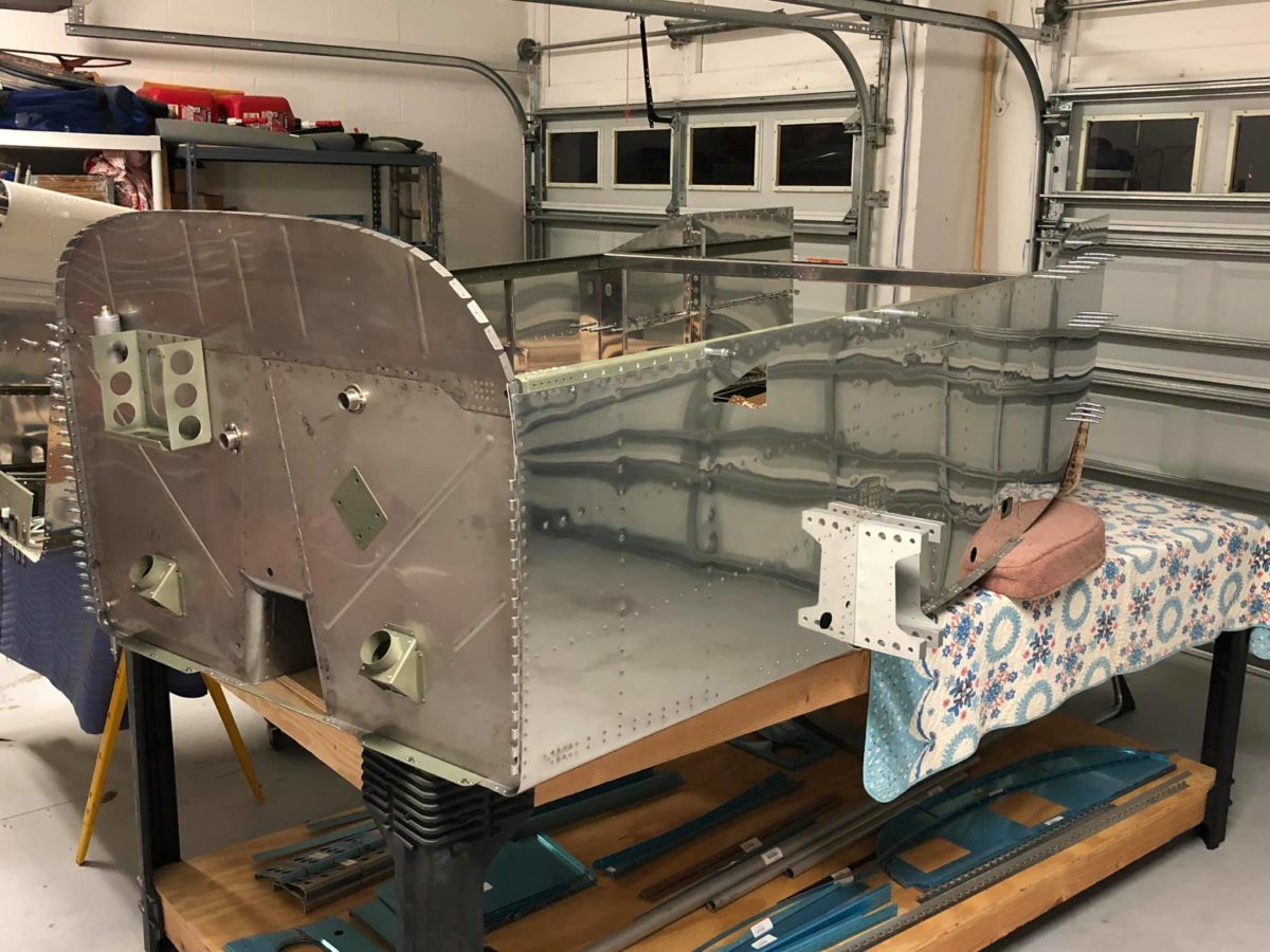 Fuselage skins continued…