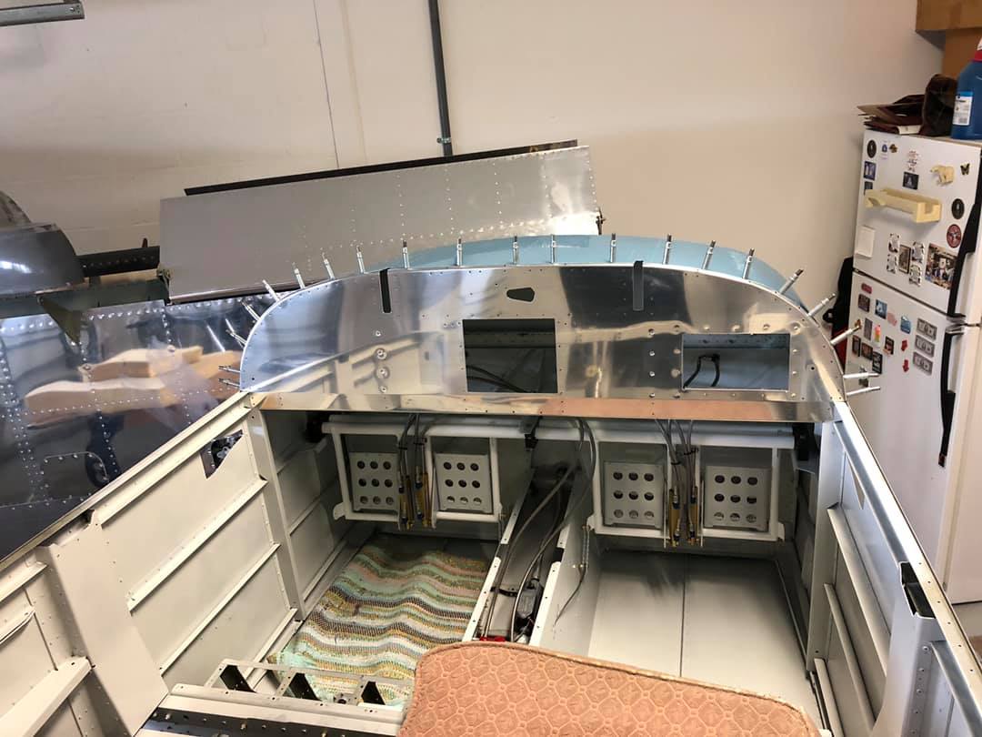 Fuselage, skins, panel assembly continued…