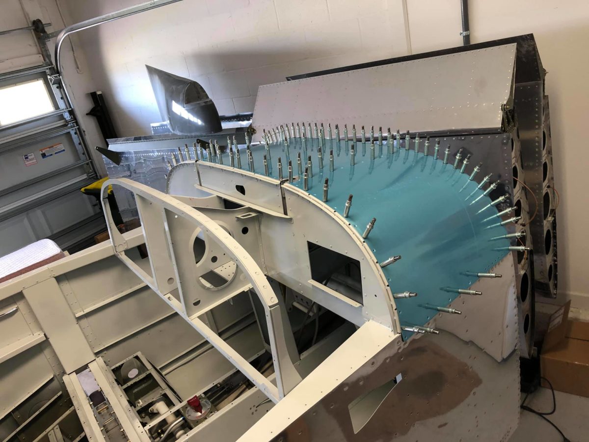 Fuselage, canopy, skins progress