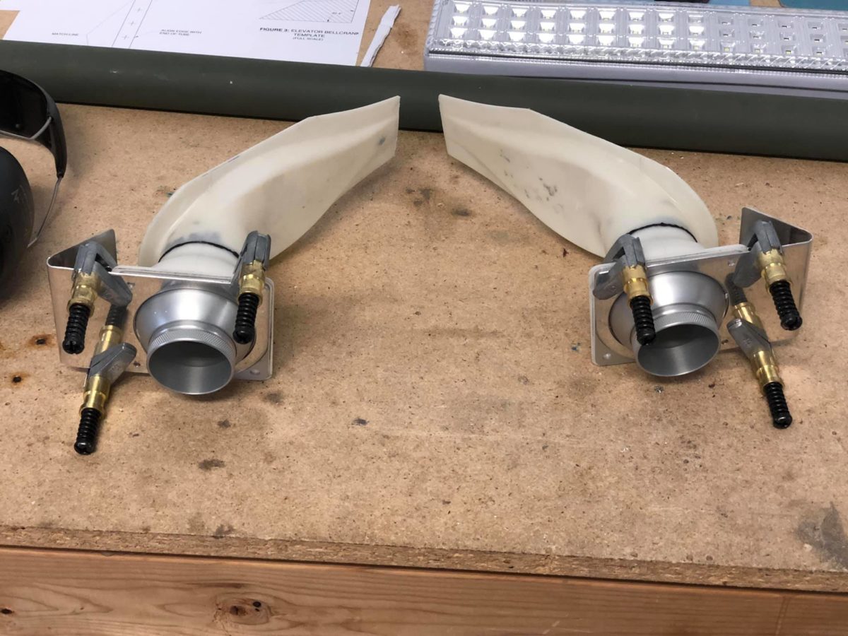 Fuselage, components progress