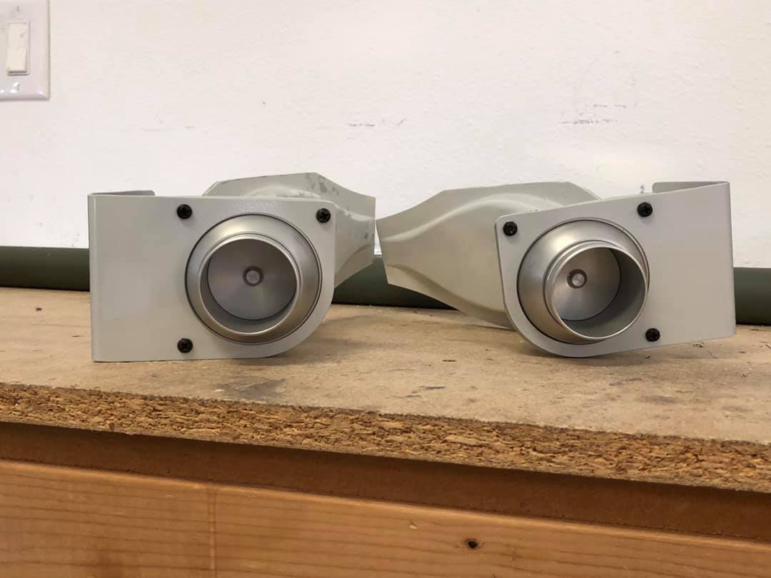 Fuselage components in process