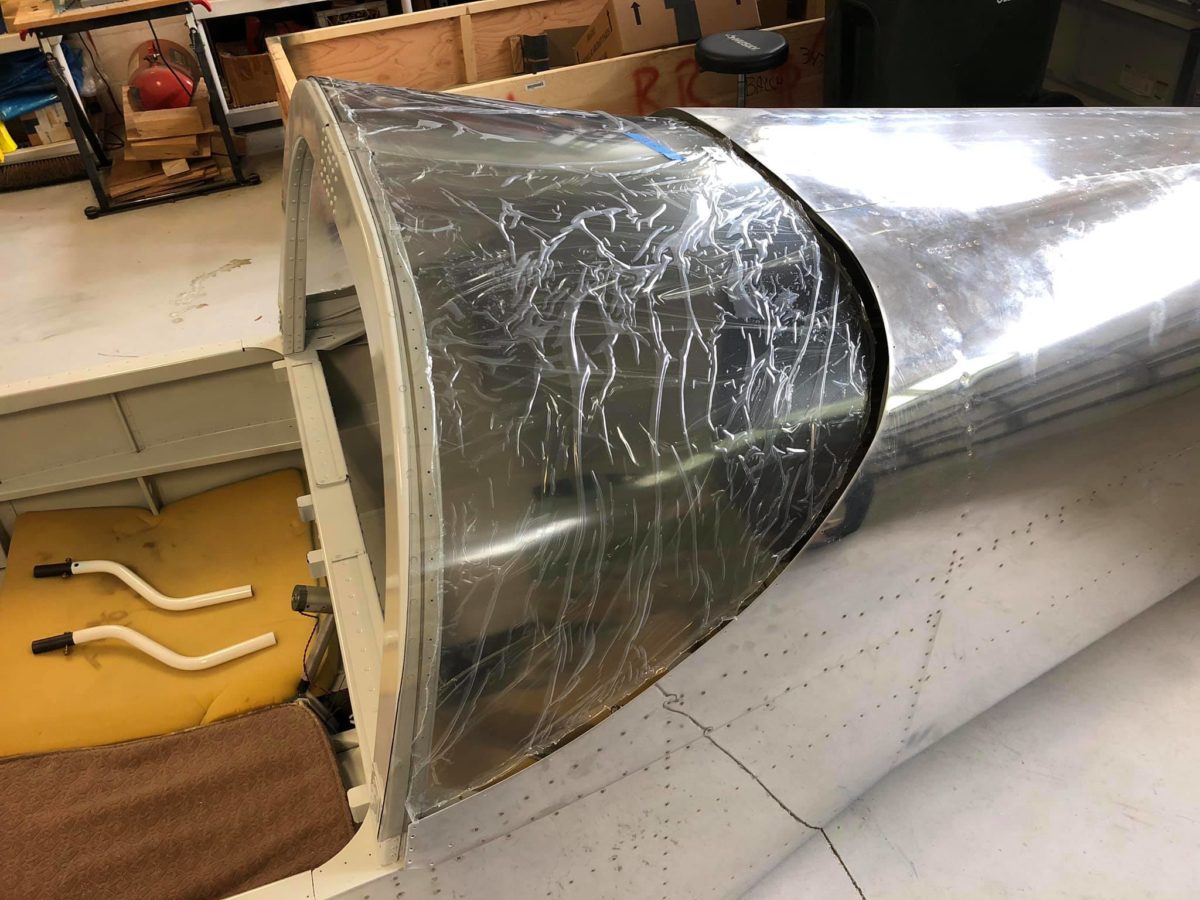 Finish, canopy underway