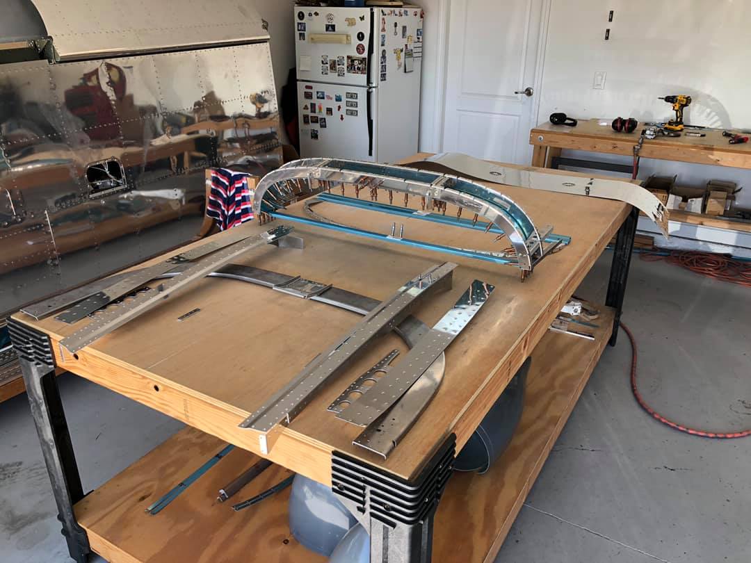 Finish, canopy progress