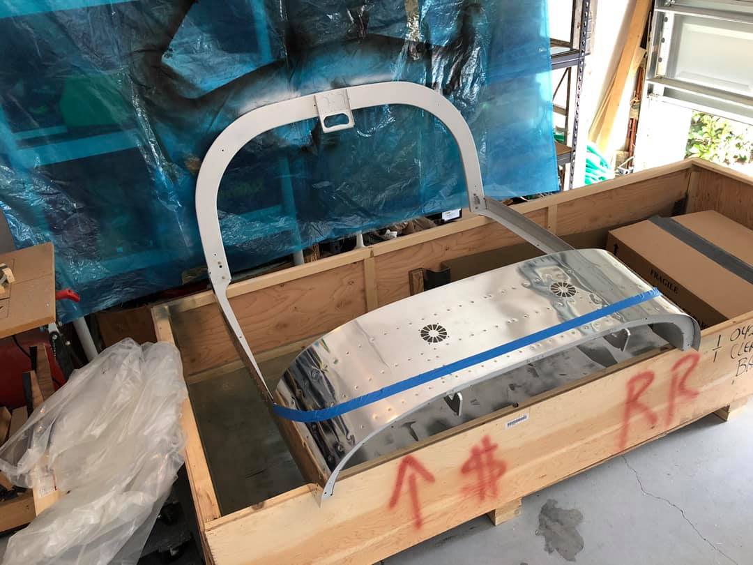 Finish, canopy progress