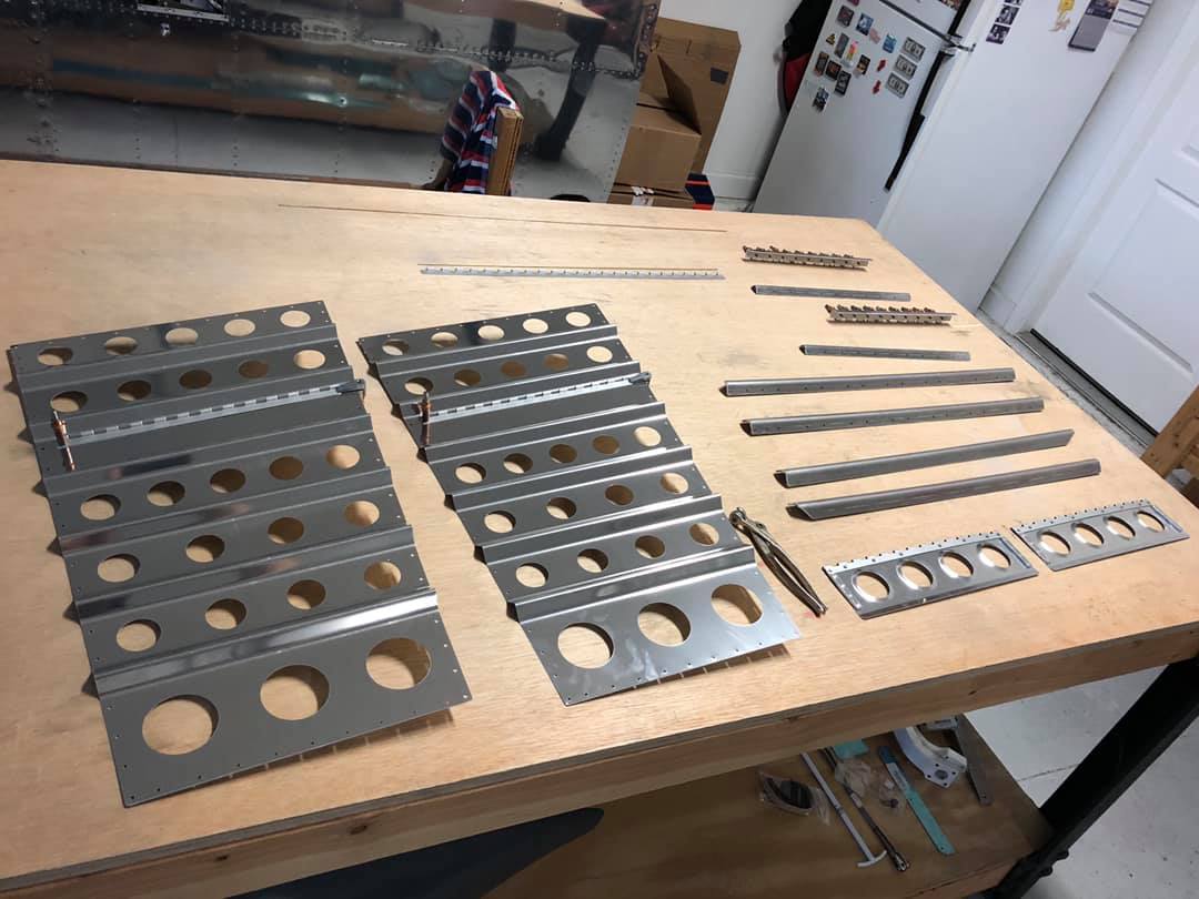 Finish, seats under construction