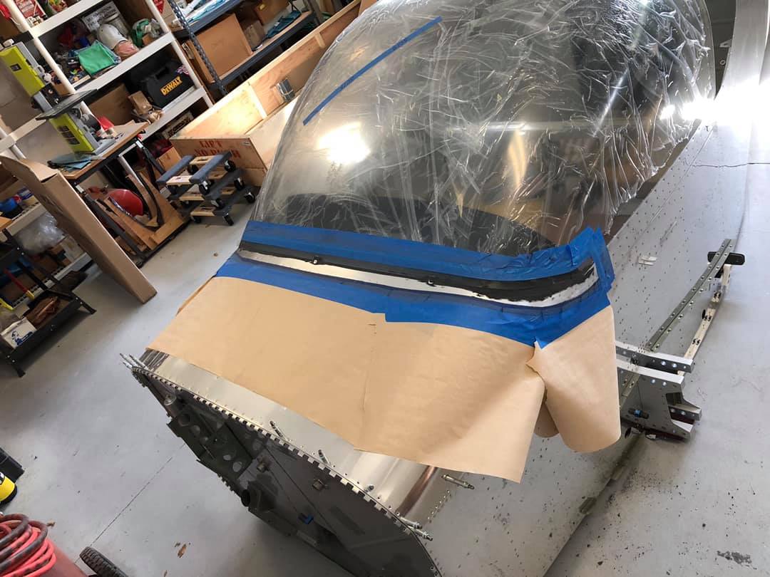 Finish, canopy continued…