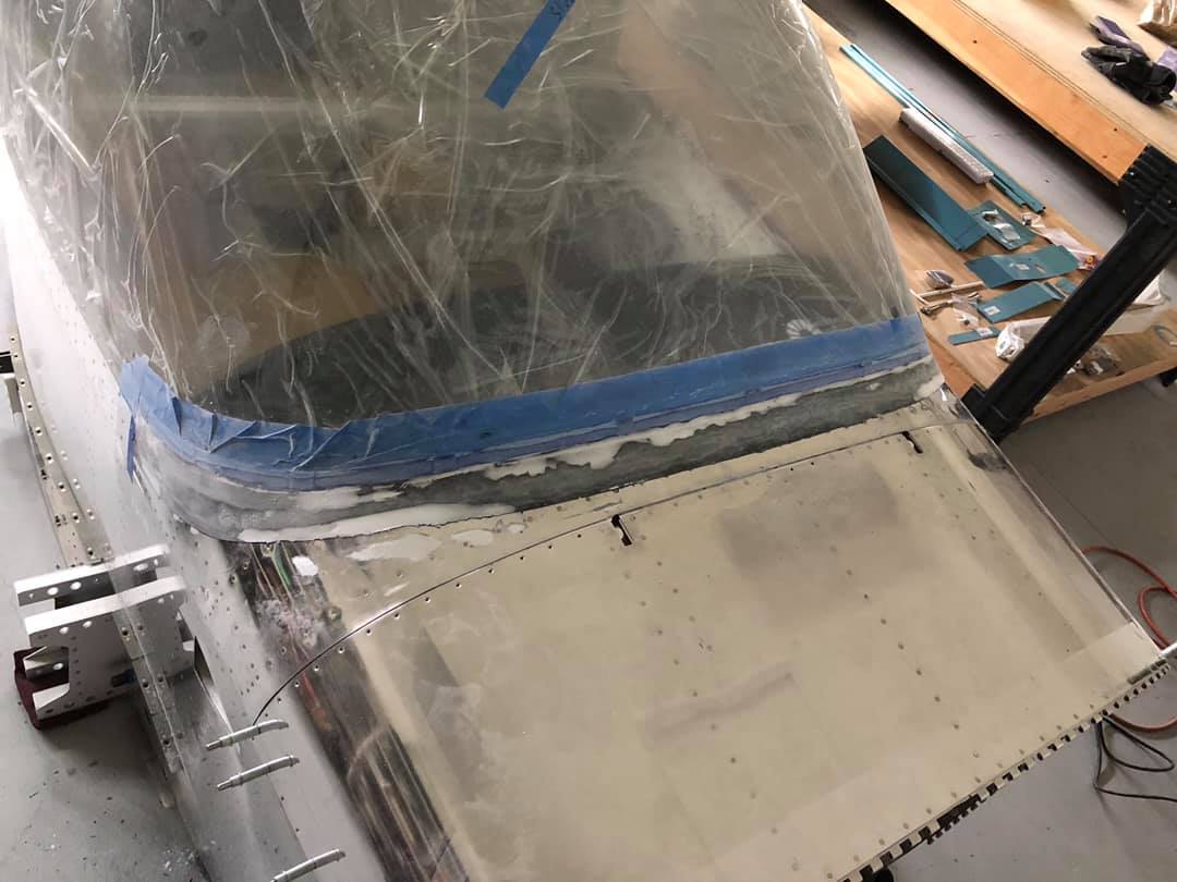 Finish, canopy surfacing continued…