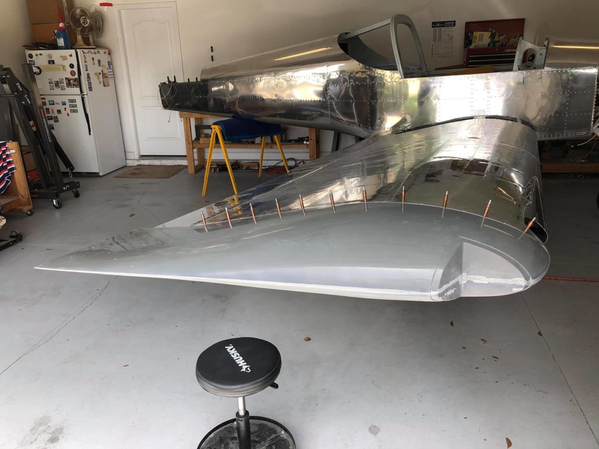 Wings, components progress