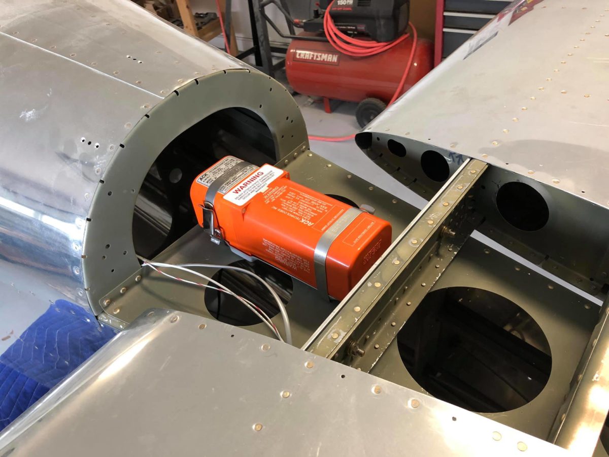 Fuselage, components underway