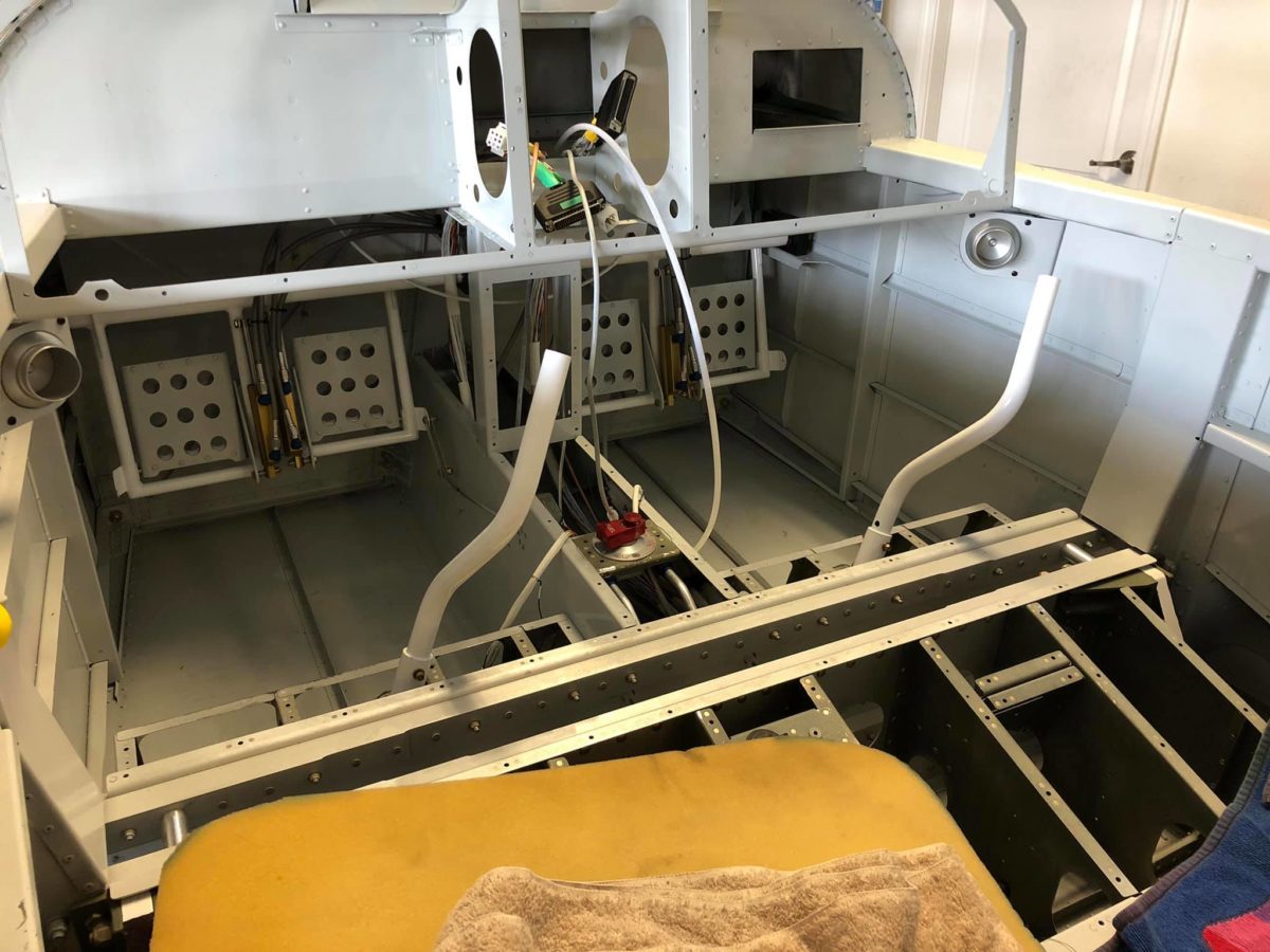 Fuselage, empennage, rudder continued…