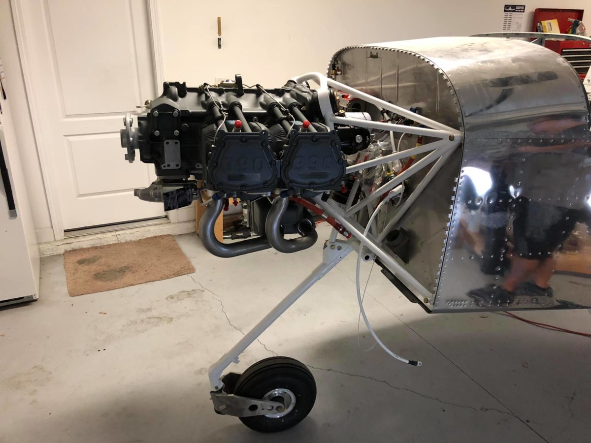 Wings transport; engine mounting