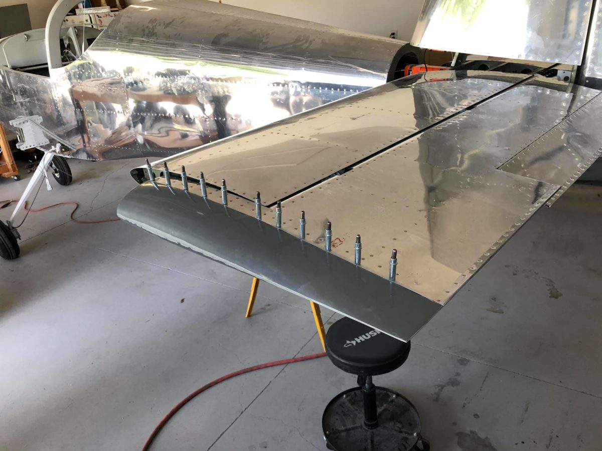 Empennage, elevator progress