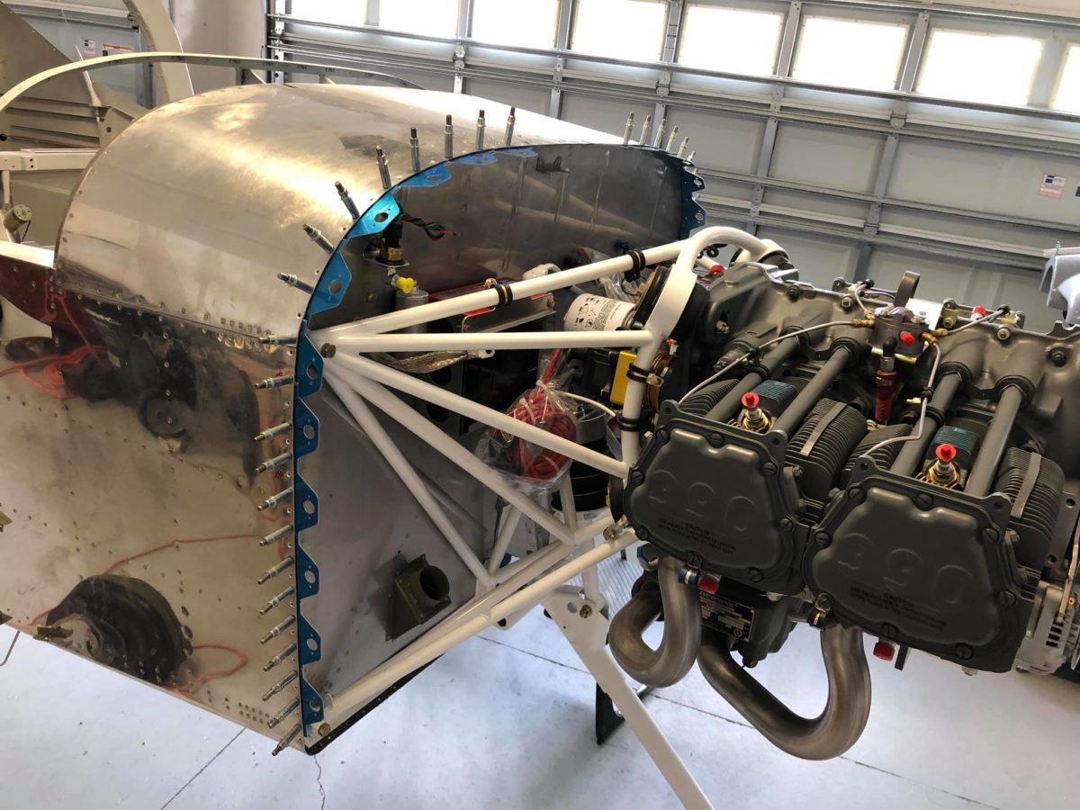 Firewall forward, finish, cowling continued