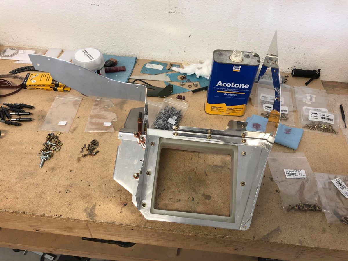 Firewall forward component assembly