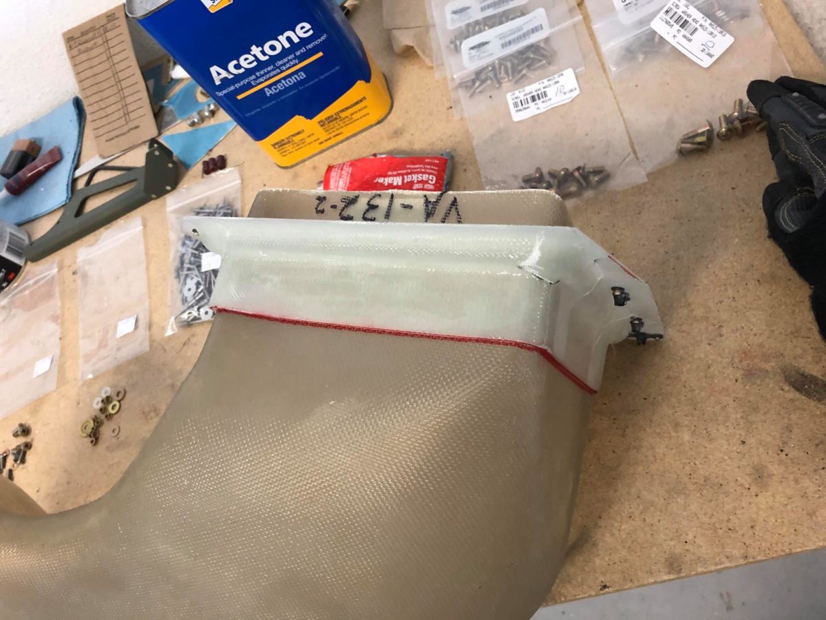 Firewall forward, finish, cowling progress