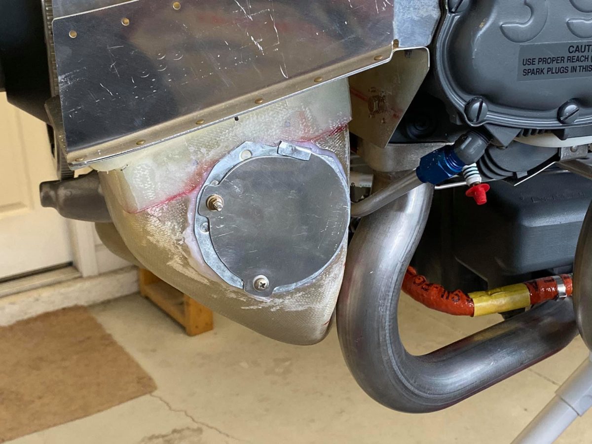 Firewall forward, finish component installation